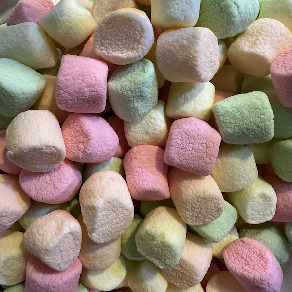 freeze dried flavored mini marshmallows