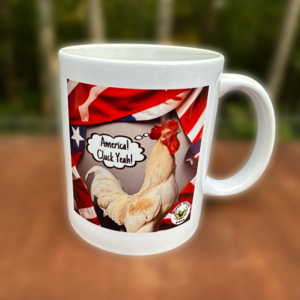 America cluck yeah mug side 2